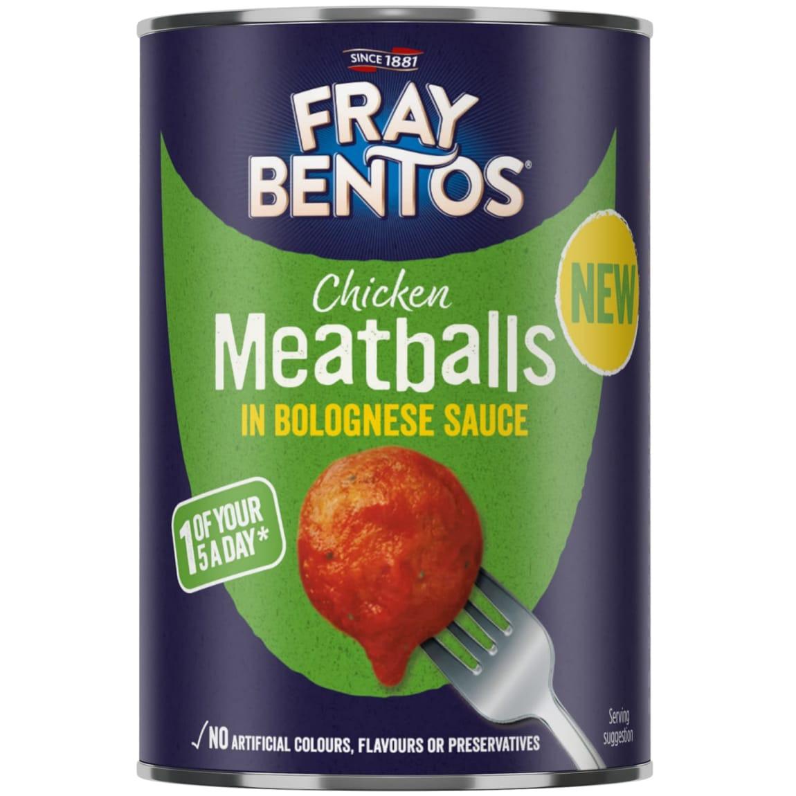 Fray Bentos Chicken Meatballs Bundle Contains 8 Tins, 2 Of Each Flavour.