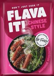 Flava It Marinade Bundle Piri Piri, Chinese Style, Garden Mint, Garlic & Herb and Smoky BBQ 35g - pack of 10