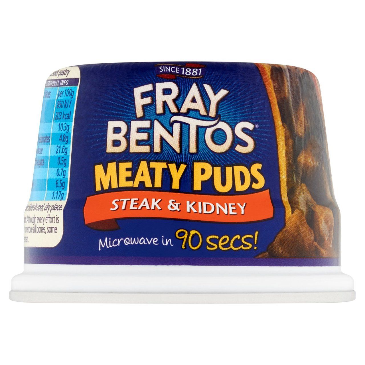 Fray Bentos Steak & Kidney Pudding Microwavable - 6 x 200g