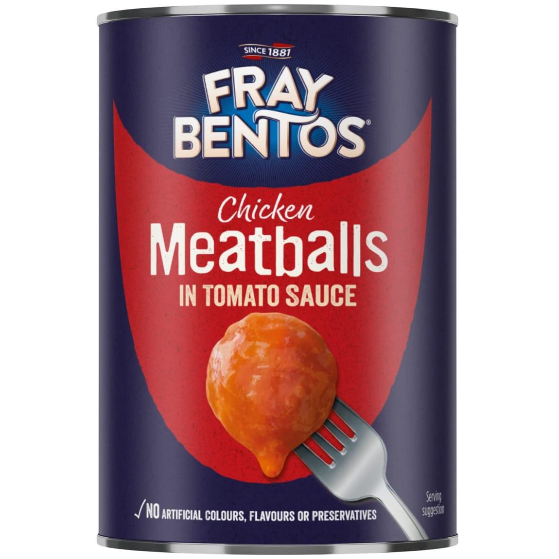 Fray Bentos Chicken Meatballs Bundle Contains 8 Tins, 2 Of Each Flavour.