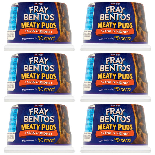 Fray Bentos Steak & Kidney Pudding Microwavable - 6 x 200g