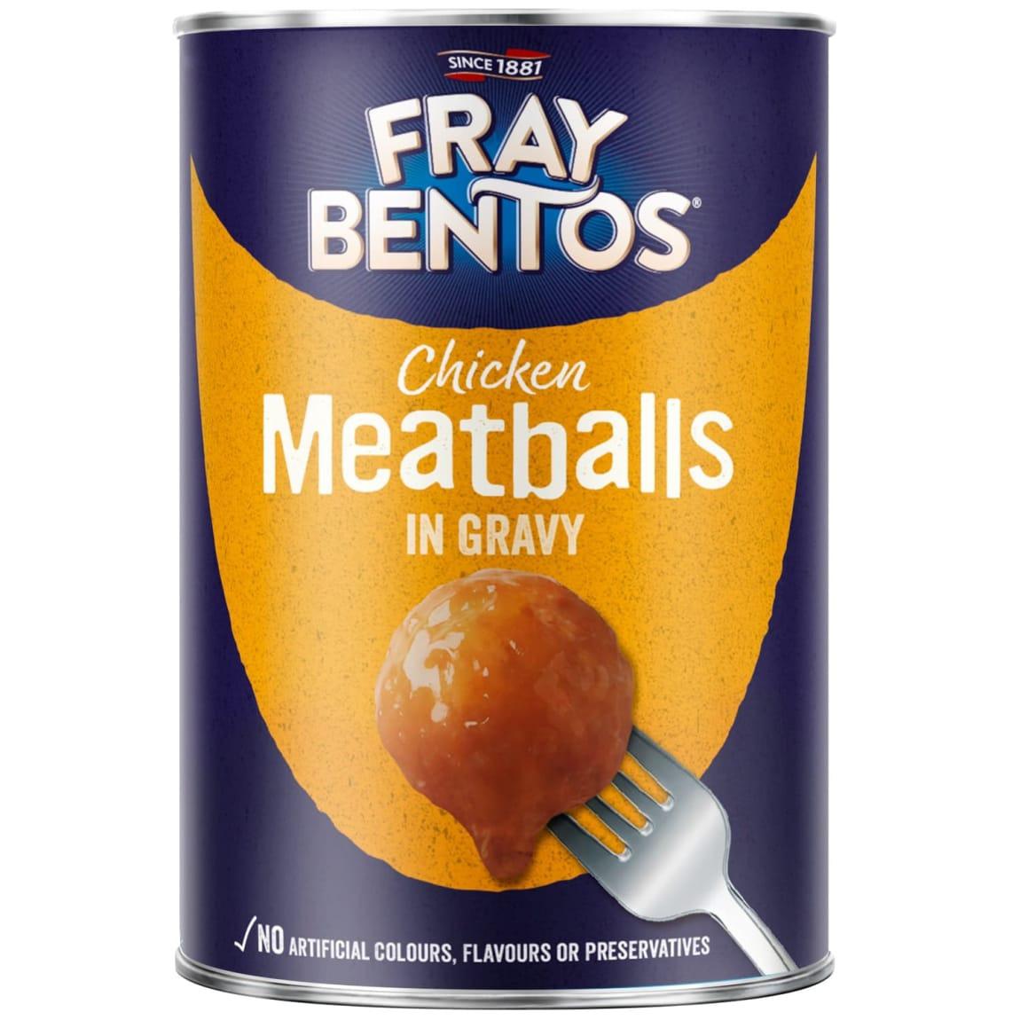 Fray Bentos Chicken Meatballs Bundle Contains 8 Tins, 2 Of Each Flavour.