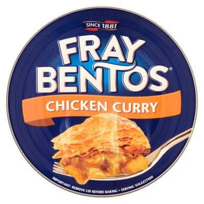 Fray Bentos Pie Bundle - Contains 6 Pies All Day Breakfast, Steak & Gravy, Chicken Curry, Steak & Kidney, Just Chicken and Minced Beef and Onion.