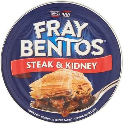 Fray Bentos Pie Bundle - Contains 6 Pies All Day Breakfast, Steak & Gravy, Chicken Curry, Steak & Kidney, Just Chicken and Minced Beef and Onion.