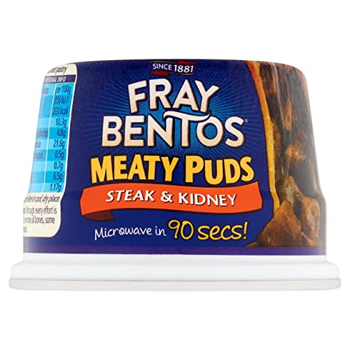 Fray Bentos Meaty Puds - 3 x Steak and Kidney & 3 x Just Steak (200g)"